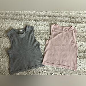 Athleta Renew Seamless Muscle Tanks, Size Medium